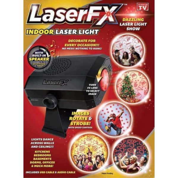 

Новогодний проектор уличный Laser FX