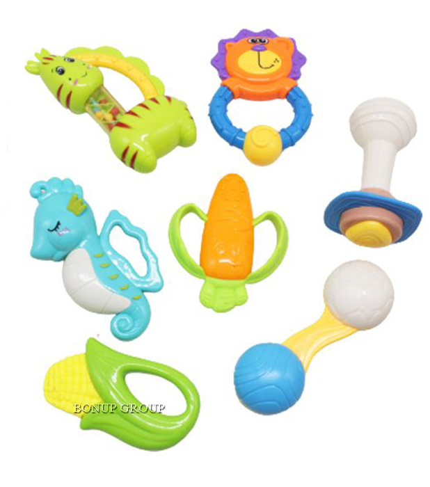 Набор погремушек Baby Toys прорезыватели игрушки с гремящими элементами ...