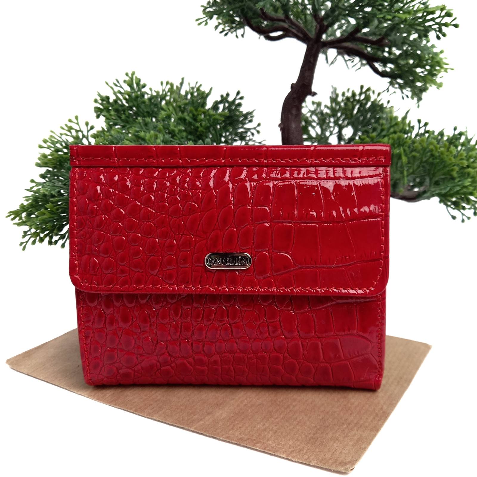 Лаковый кошелек женский Canpellini красный 935-142 – низкие цены ...