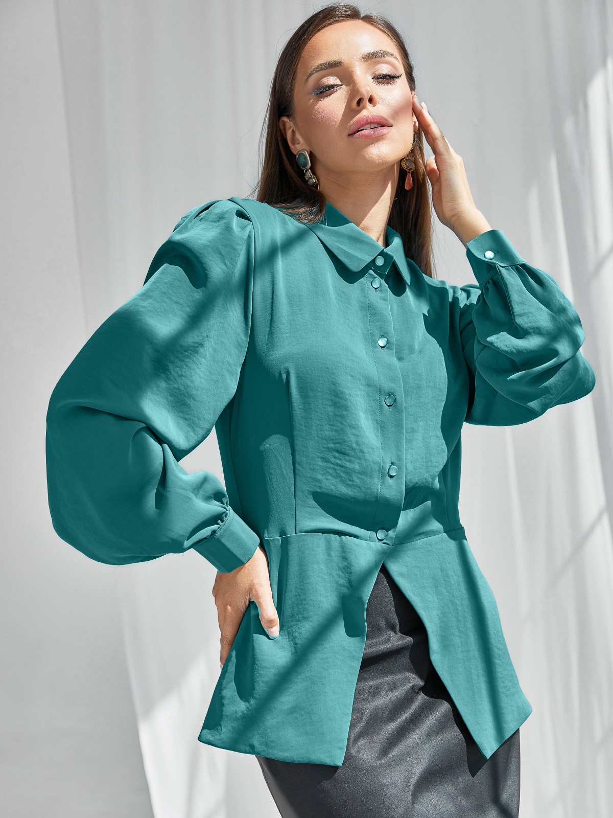 

Костюм Dressa 50058  Бирюзовый, Костюм Dressa 50058 50 Бирюзовый