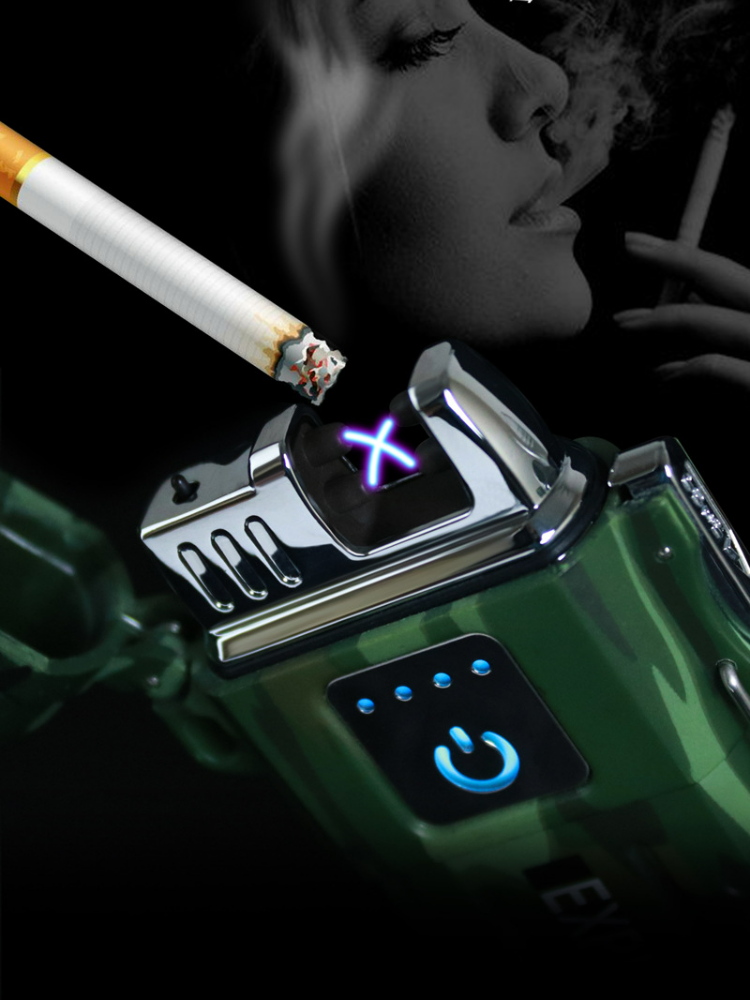 Зажигалка электроимпульсная плазменная дуговая USB Lighter №1724 – фото ...
