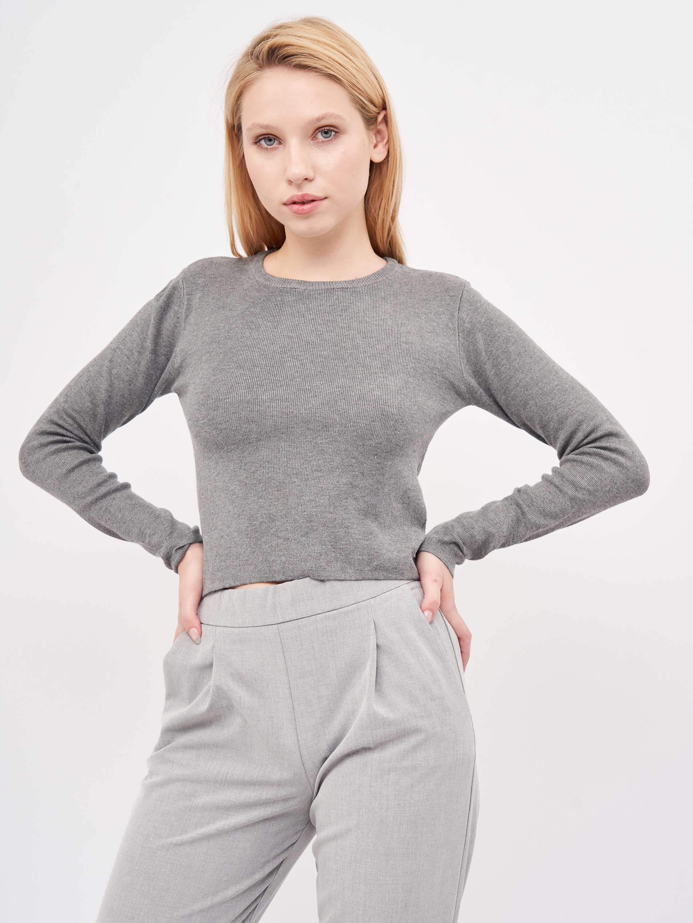 

Джемпер Pull & Bear 5559/300/807 M Серый
