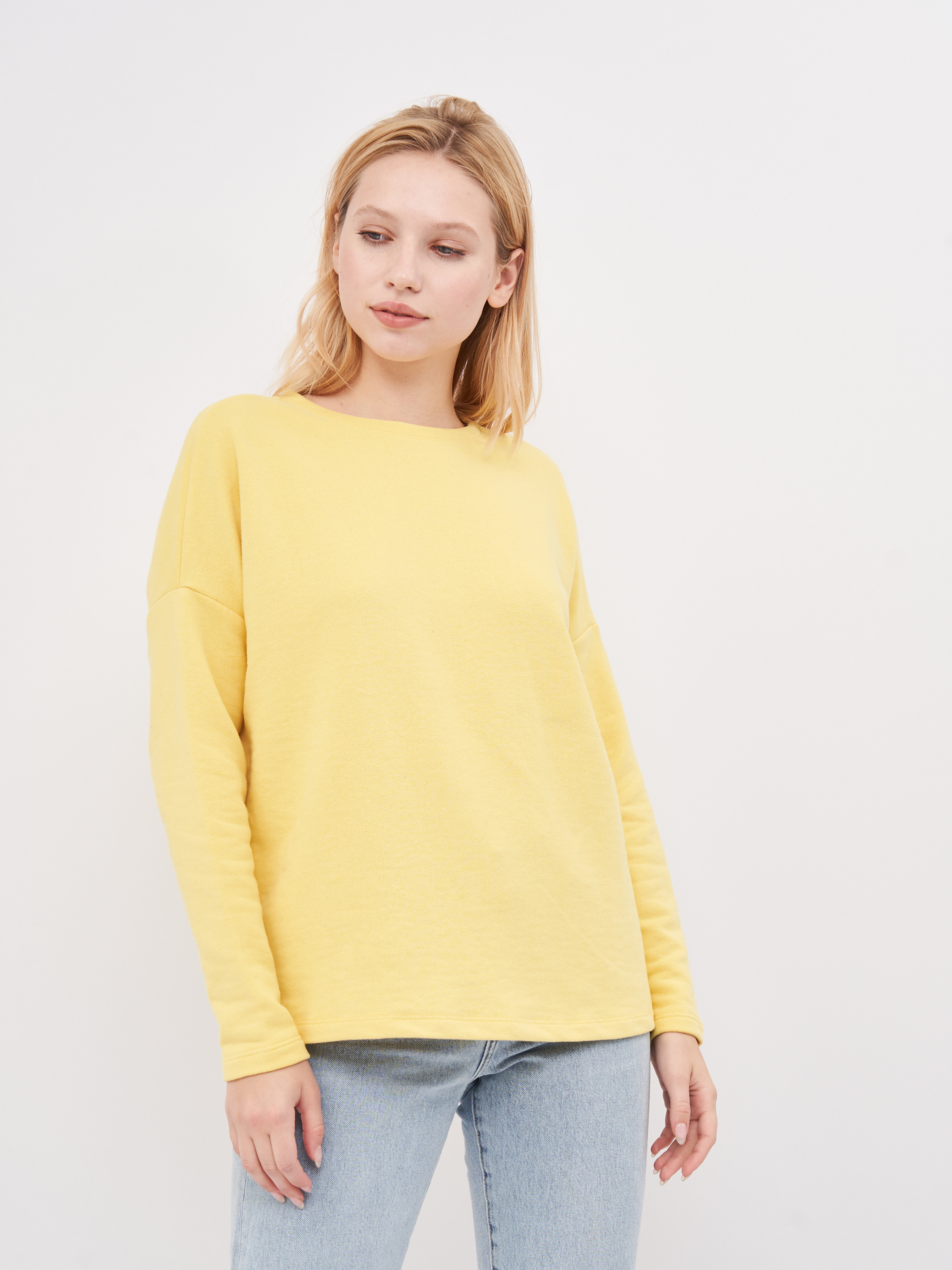 

Лонгслив Pull & Bear 5594/300/300 S Желтый