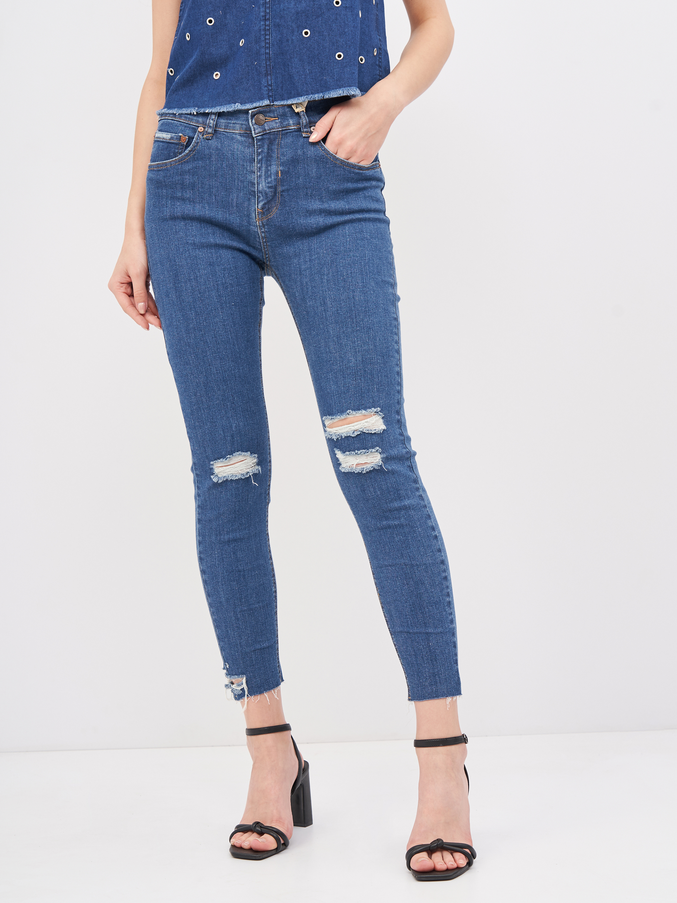 

Джинсы Pull & Bear 5687/335/427 42 Синие