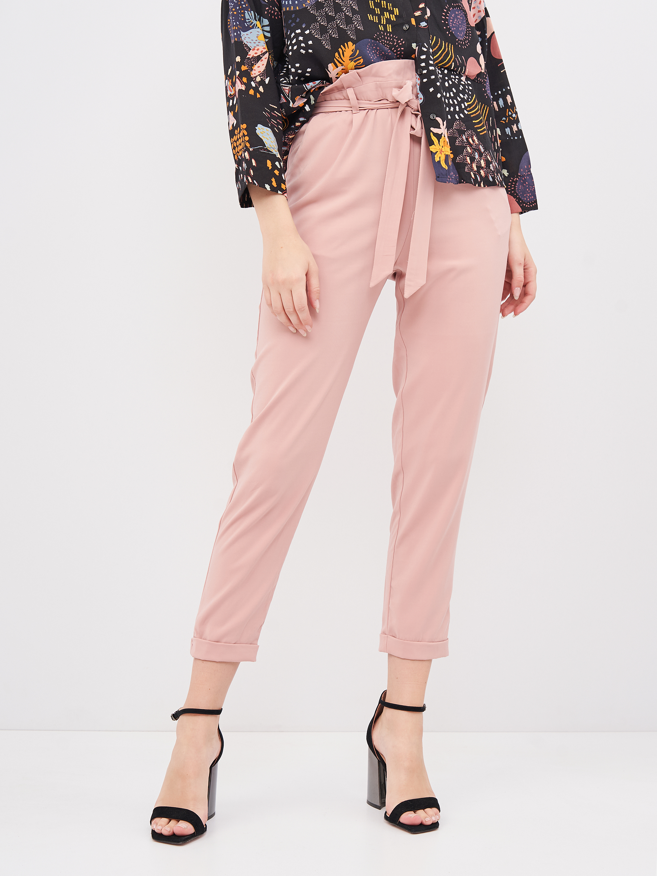 

Брюки Pull & Bear 5680/402/620 S Бледно-розовые
