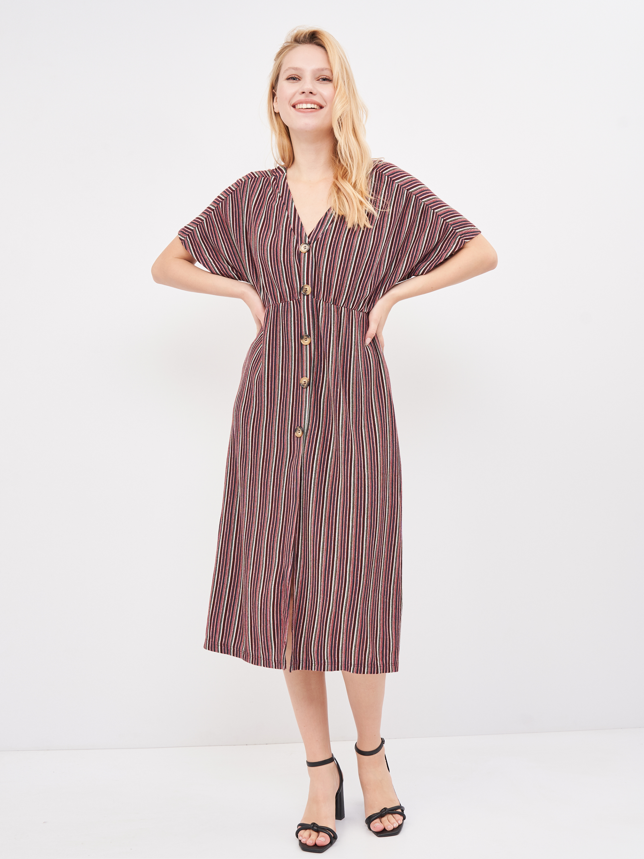 

Платье Pull & Bear 9393/359/605 S Разноцветное