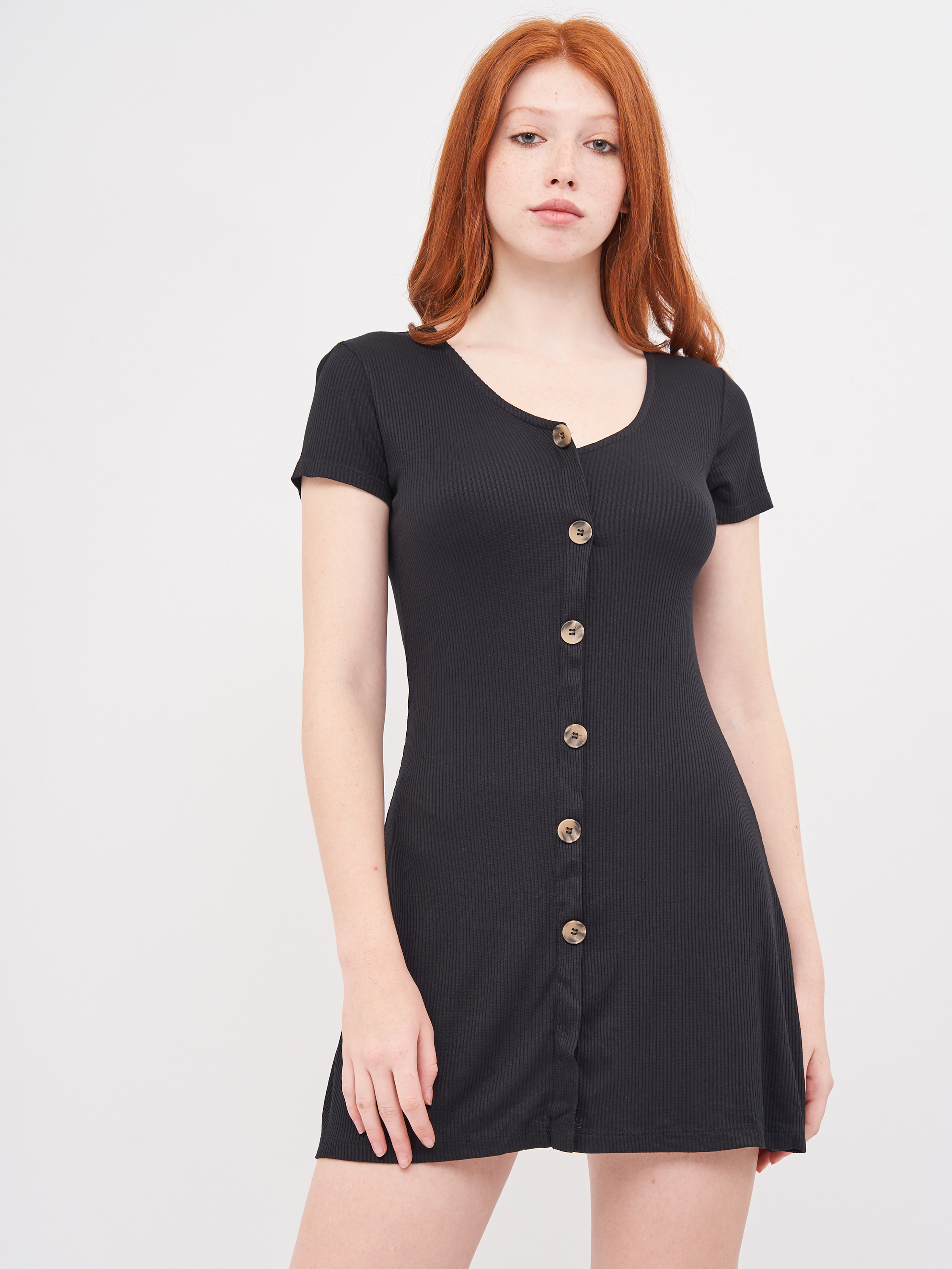 

Платье Pull & Bear 9393/381/800 S Черное