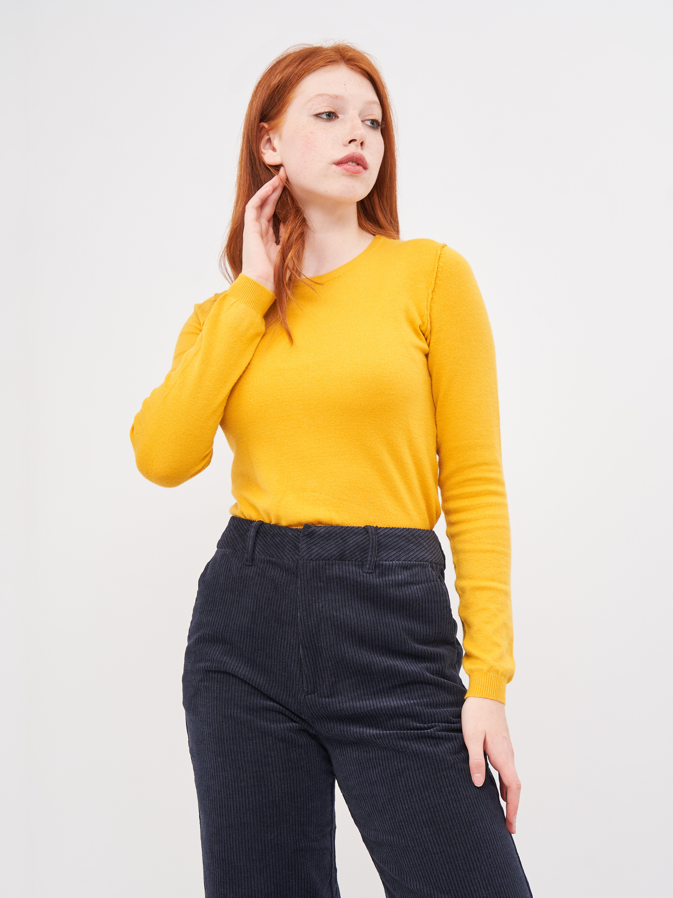 

Джемпер Pull & Bear 9559/300/305 M Желтый