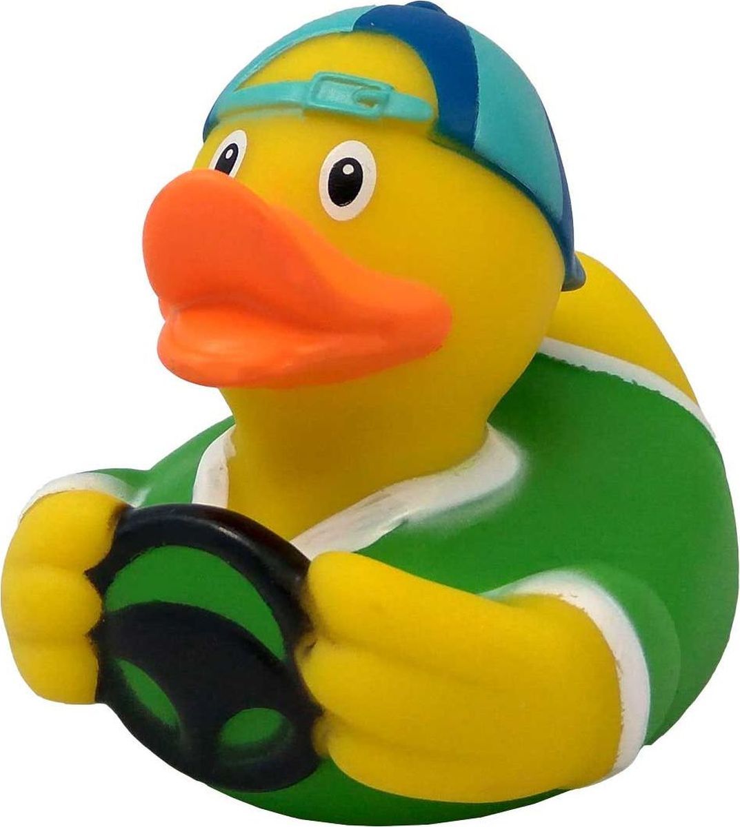 

Уточка Автомобилист резиновая FunnyDucks арт. L1826