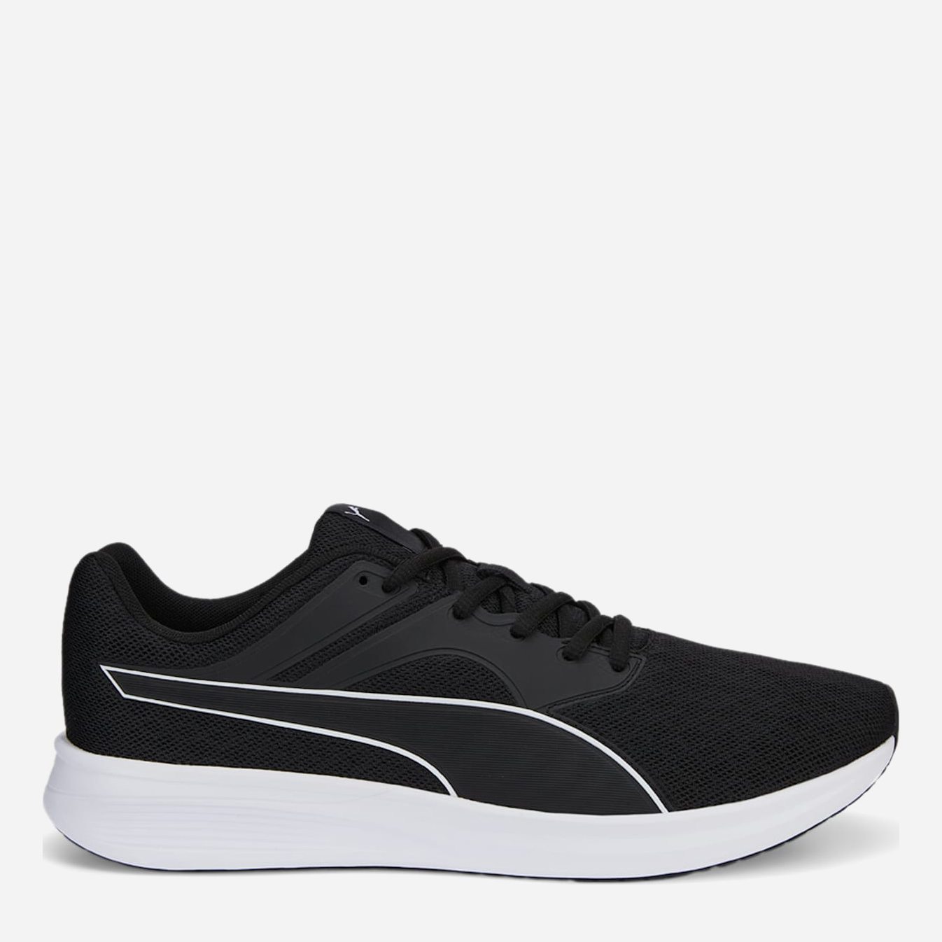 Акція на Жіночі кросівки для бігу Puma Transport 37702801 38 (5UK) 24 см Puma Black-Puma White від Rozetka