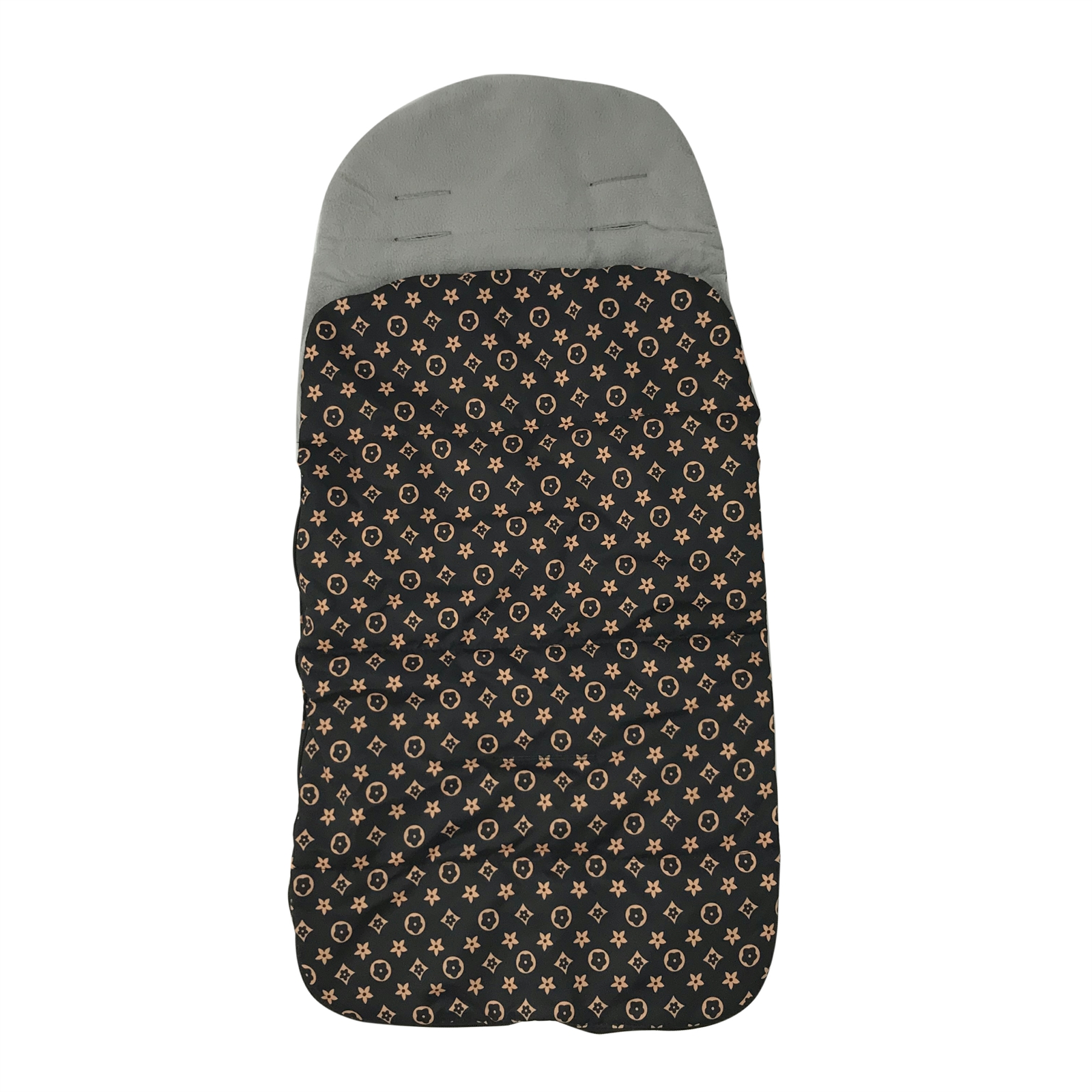 

Конверт на флисе Yoya Коричневый с желтым LV brown