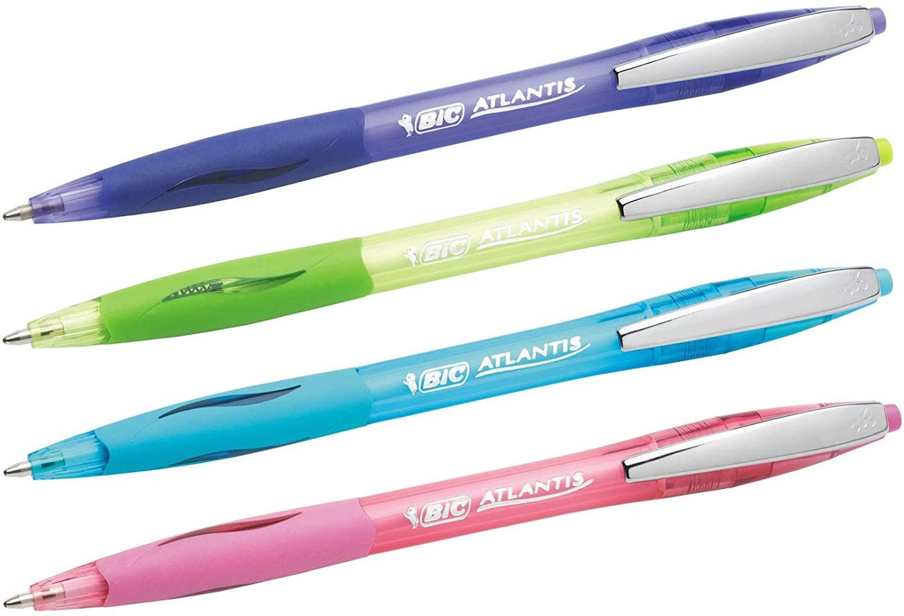 

Набір кулькових ручок BIC Atlantis Retractable Pen, 1.0mm (VCGAP41-ast) (B001OC6FRK)