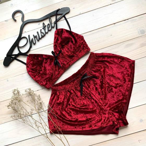 

Пижама (бра+шорты) Christel Barbie 1575-03  Красный, Пижама (бра+шорты) Christel Barbie 1575-03 S Красный