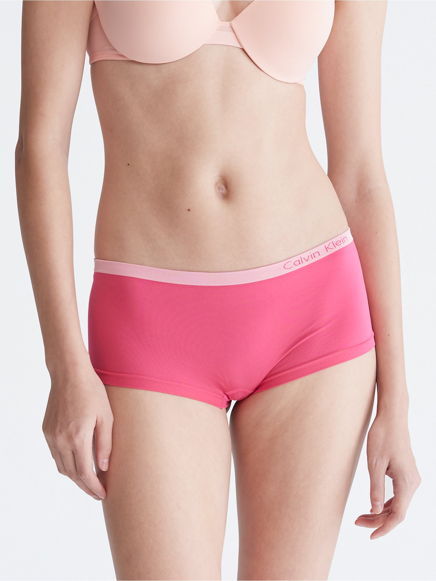 Трусики-шорты Calvin Klein Underwear 67256777 S Розовые (1159775962 ...