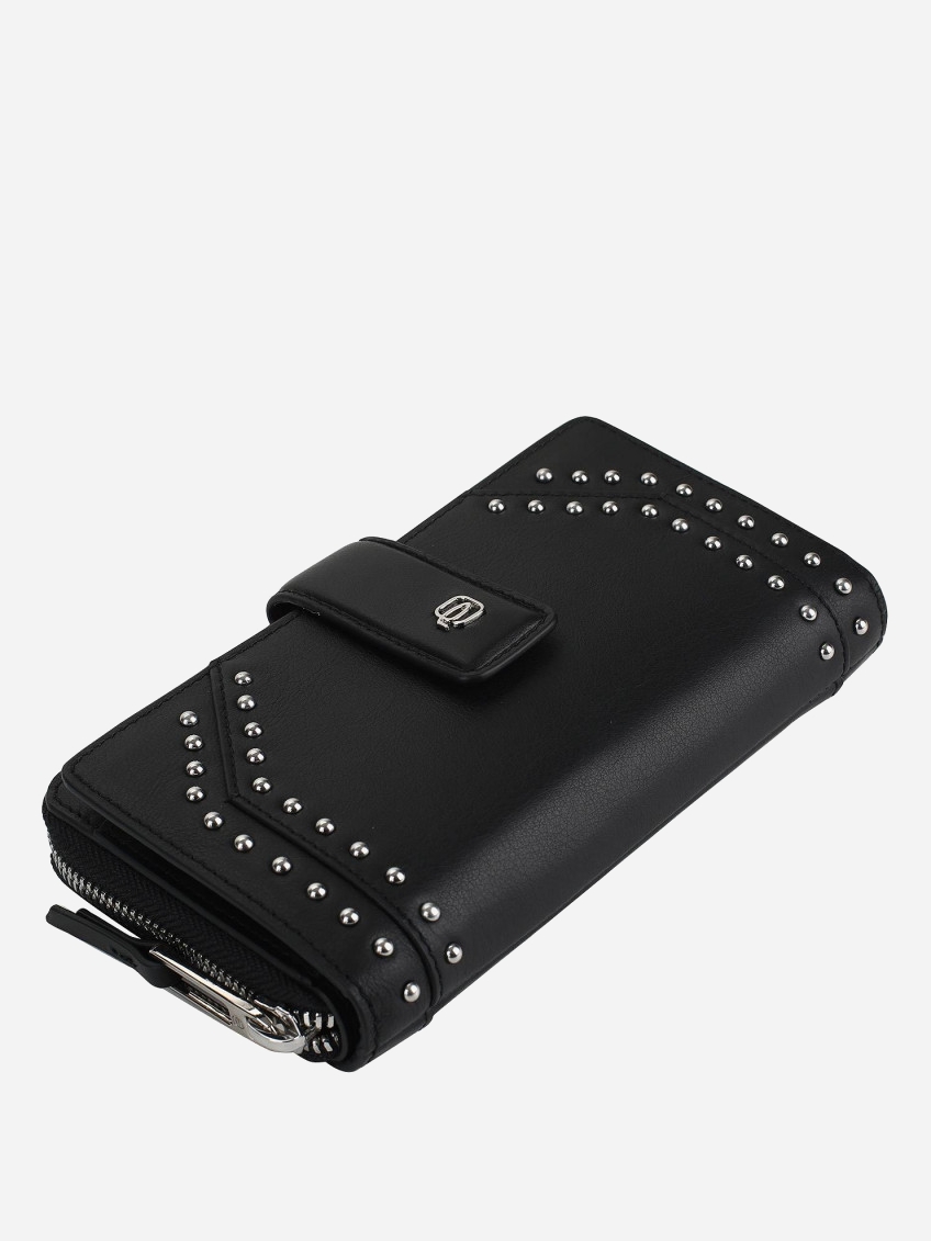 

Женский кошелек кожаный Piquadro PD1354MUR_N2 Черный