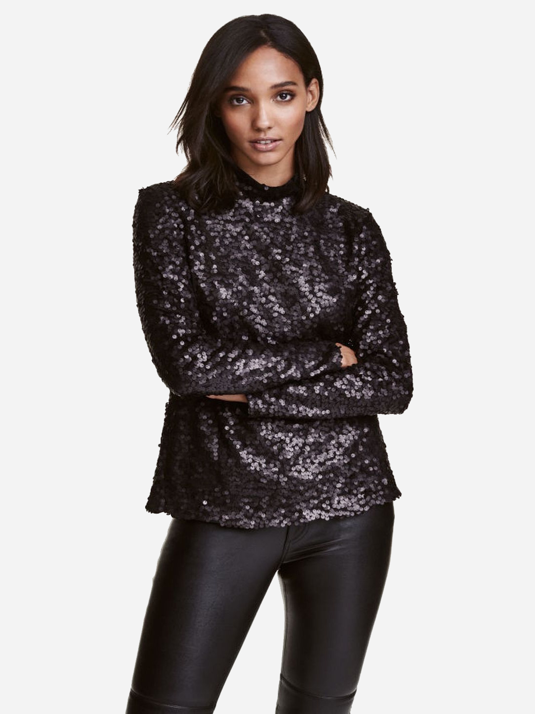 

Блузка H&M 410560  Черная, Блузка H&M 410560 XS Черная