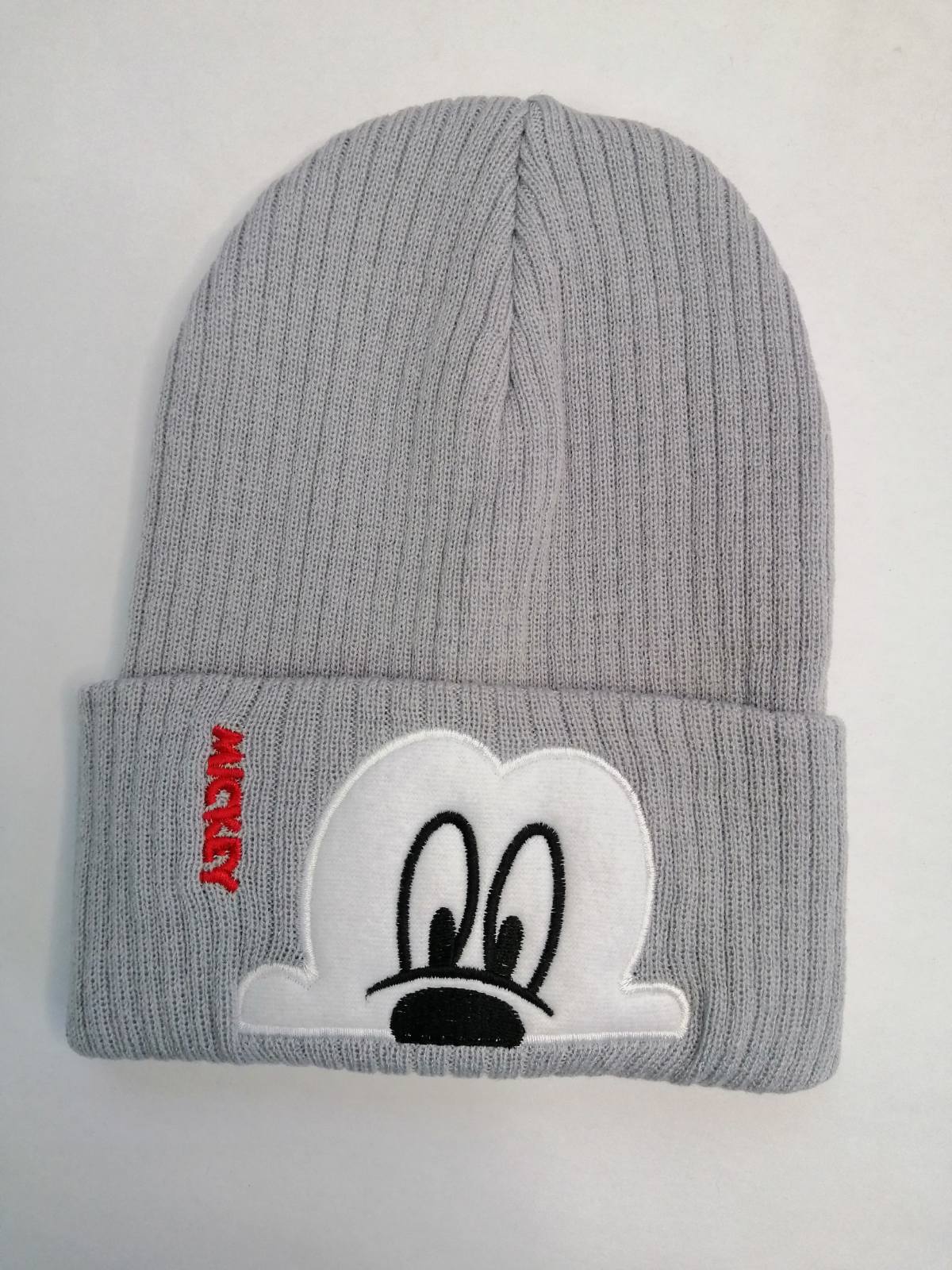 

Шапка зимняя MICKEY двойная с заворотом размер 48-54, серая