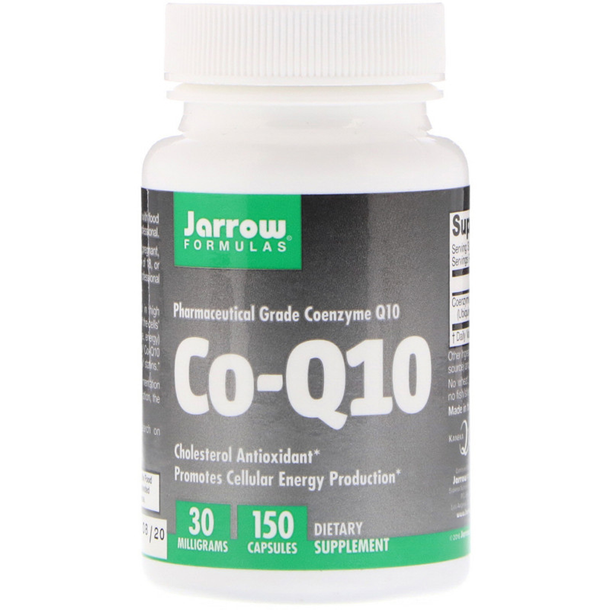 

Антиоксиданты Jarrow Formulas Коэнзим Q10 Co-Q10 30 мг 150 капсул