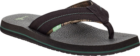 

Мужские вьетнамки, сланцы Sanuk Beer Cozy 2 TX Thong Sandal Black Canvas 42