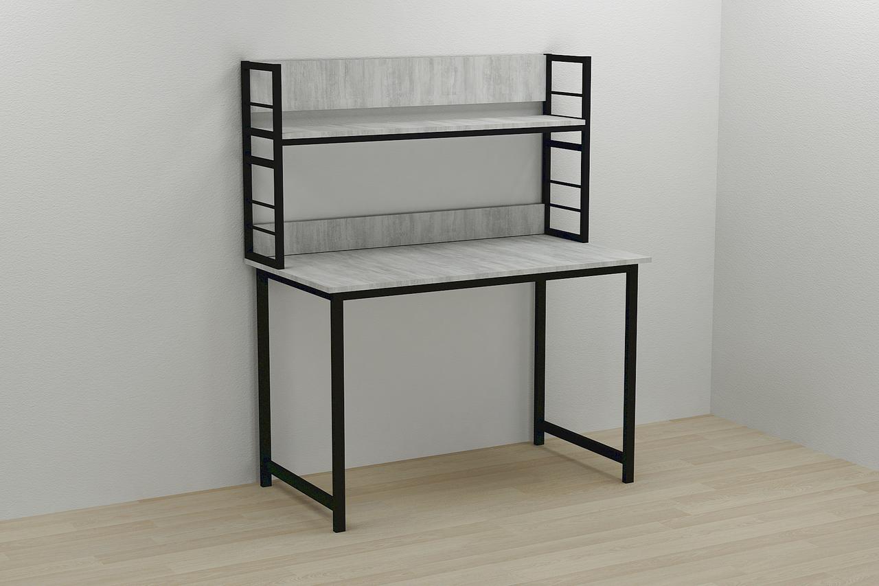 

Надстройка для стола Ferrum-decor Линкольн 60x140x28 Черный ДСП Урбан Лайт (LIN0049)