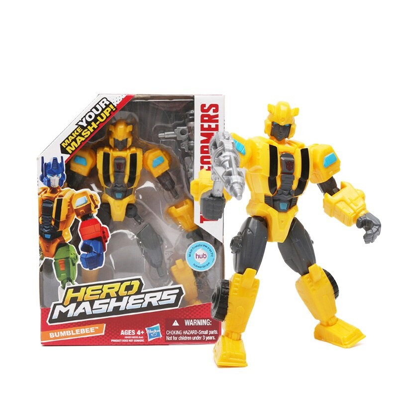 

Разборная игровая фигурка Hasbro Бамблби из м-с Охотники на чудовищ Bumblebee Hero Mashers Beast Hunters