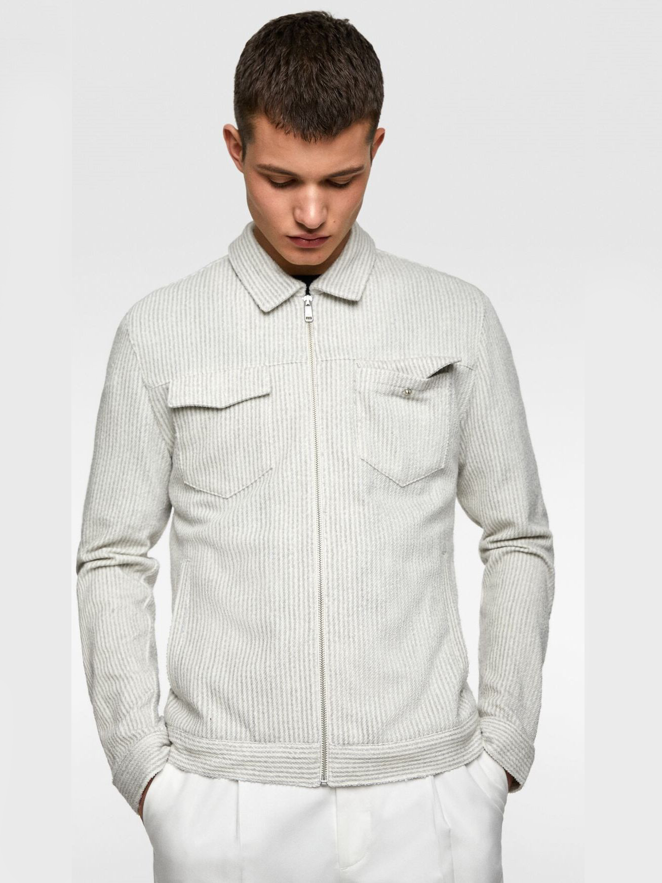 

Ветровка Zara 06861456811 XL Серая