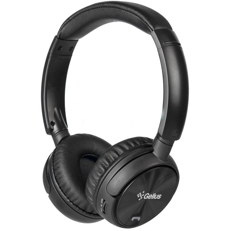 

Наушники гарнитура накладные Bluetooth Gelius Pro Crossfire GP HP-007 Black