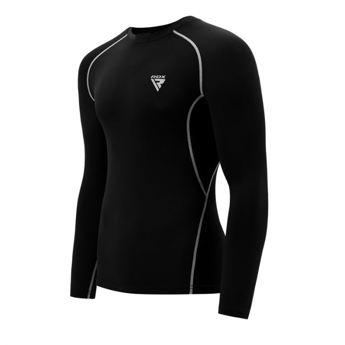 

Рашгард с длинным рукавом RDX Lycra Black р. XL