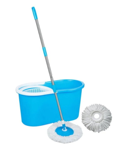 

Универсальная швабра с отжимом-центрифугой и ведром Easy Mop “Круглая Швабра”