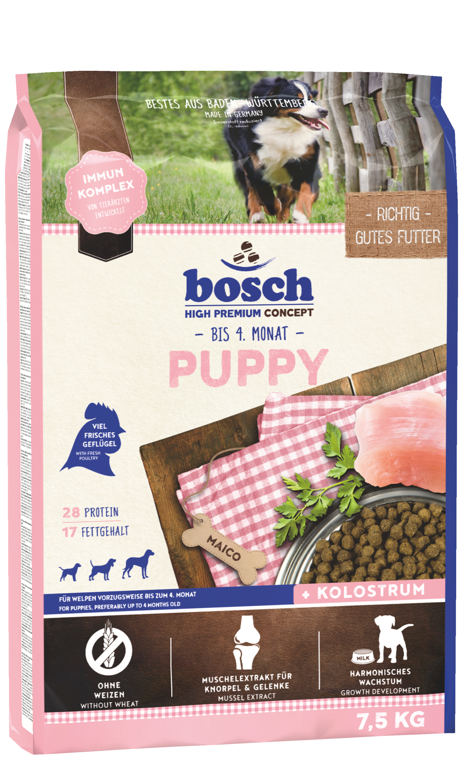 

Сухой корм для щенков Bosch HPC Puppy 7,5 кг (5200075)