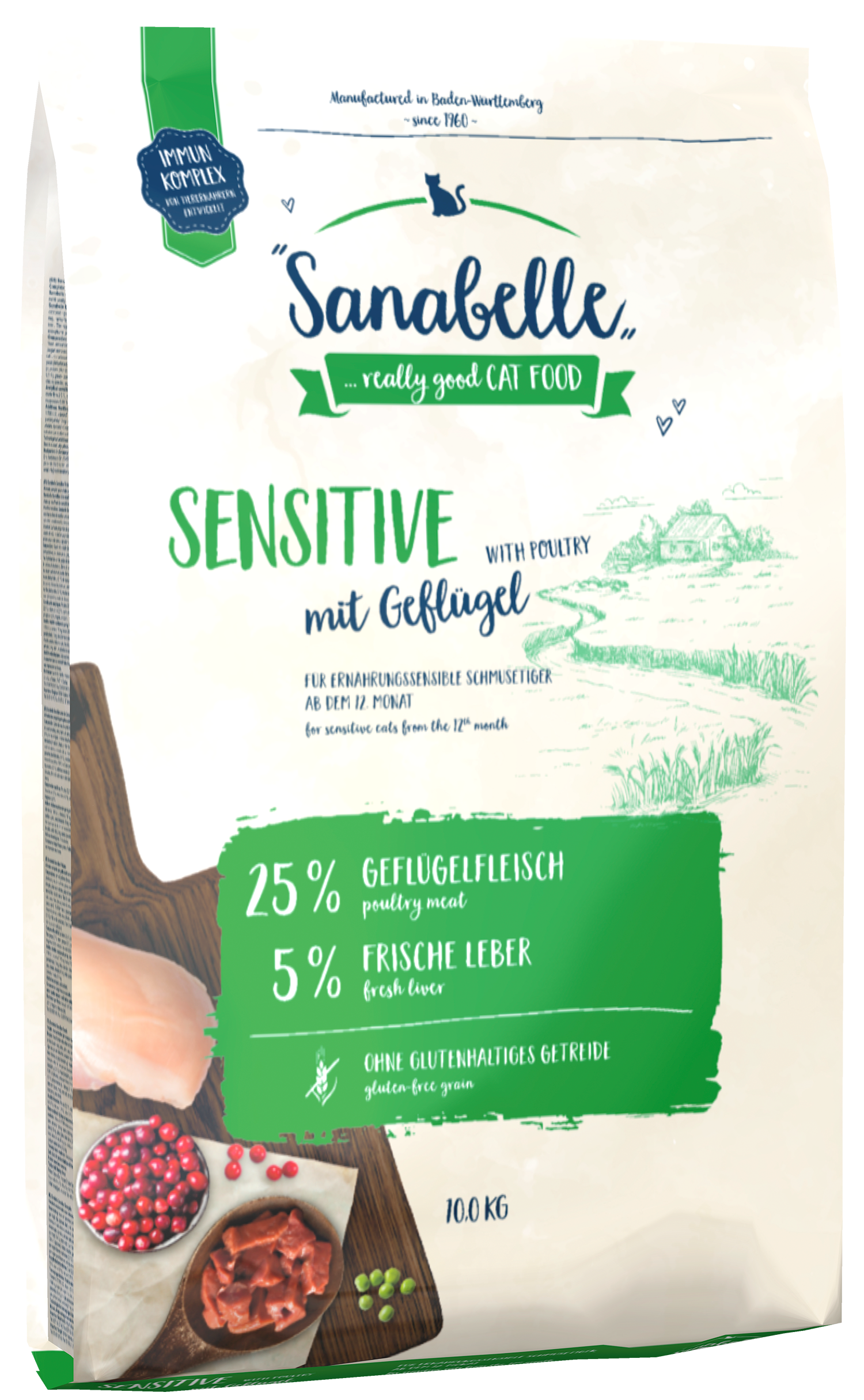 

Сухой корм для взрослых кошек Bosch Sanabelle Sensitive (домашняя птица) 10 кг (83360010)