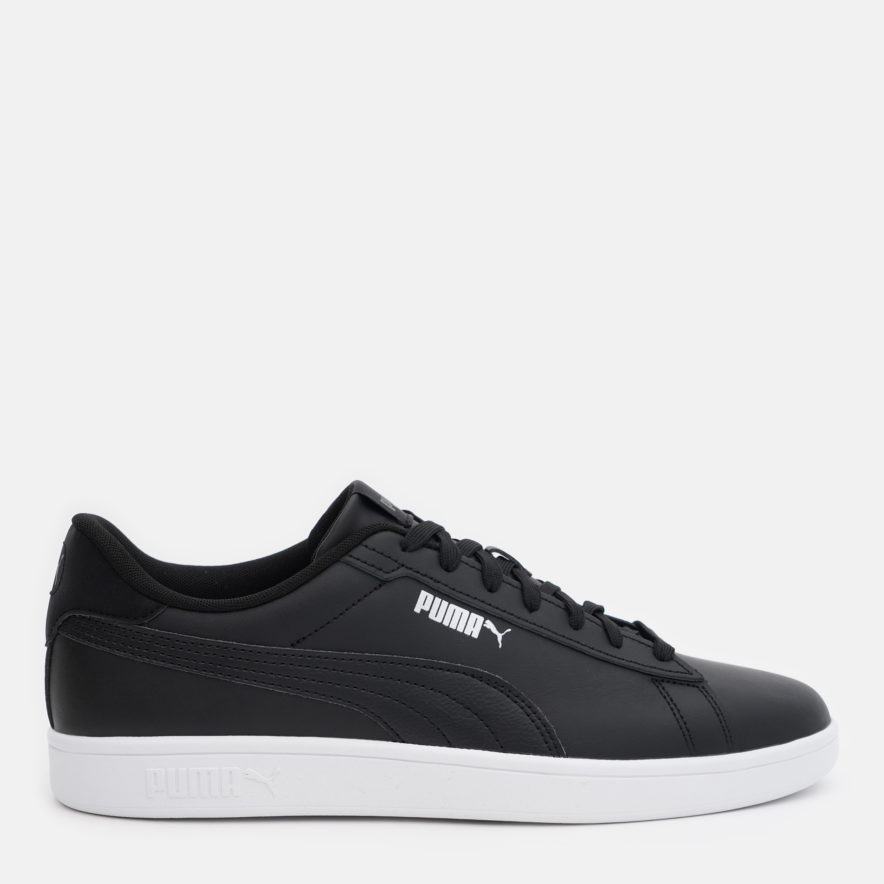 Акція на Чоловічі кеди низькі Puma Smash 3.0 L 39098702 40.5 (7UK) 26 см Black-Black-White від Rozetka