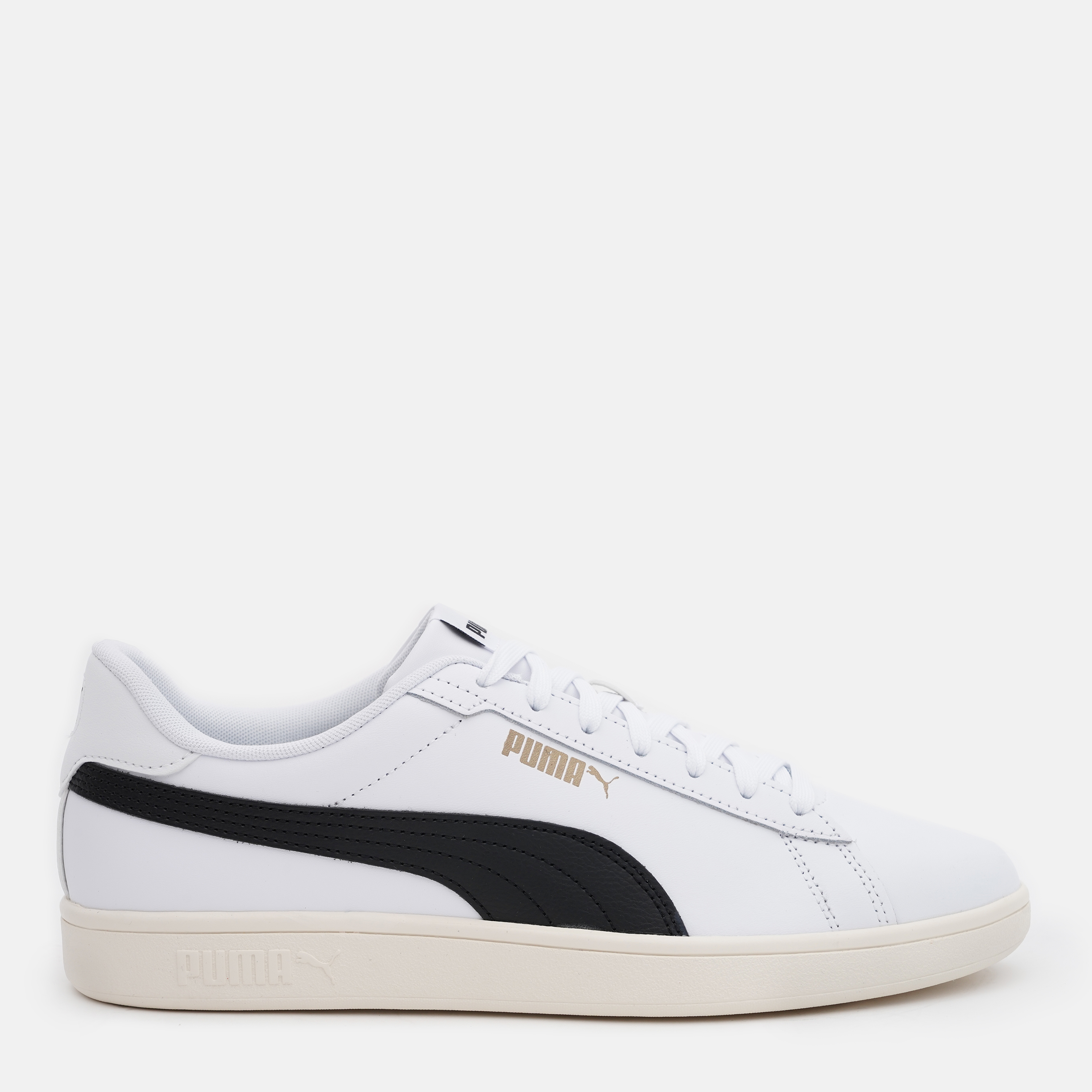 Акція на Чоловічі кеди низькі Puma Smash 3.0 L 39098703 40 (6.5UK) 25.5 см Puma White-Puma Black-Puma Gold-Frosted Ivory від Rozetka