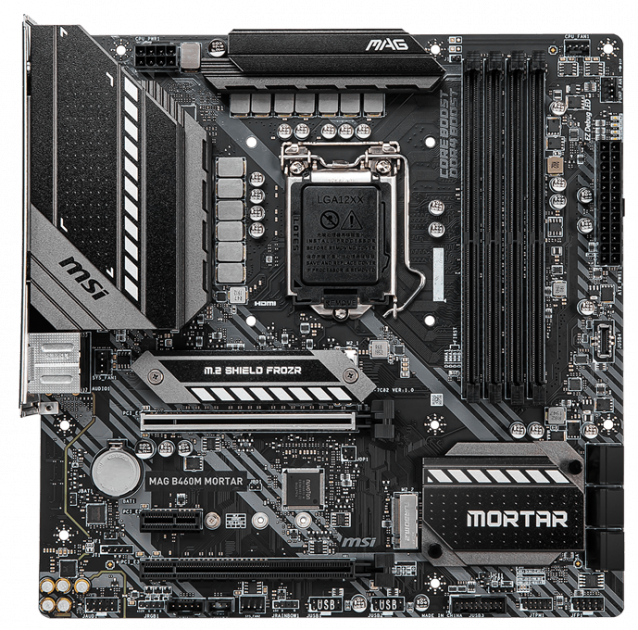 

Материнская плата MSI MAG B460M Mortar (s1200, Intel B460, PCI-Ex16)