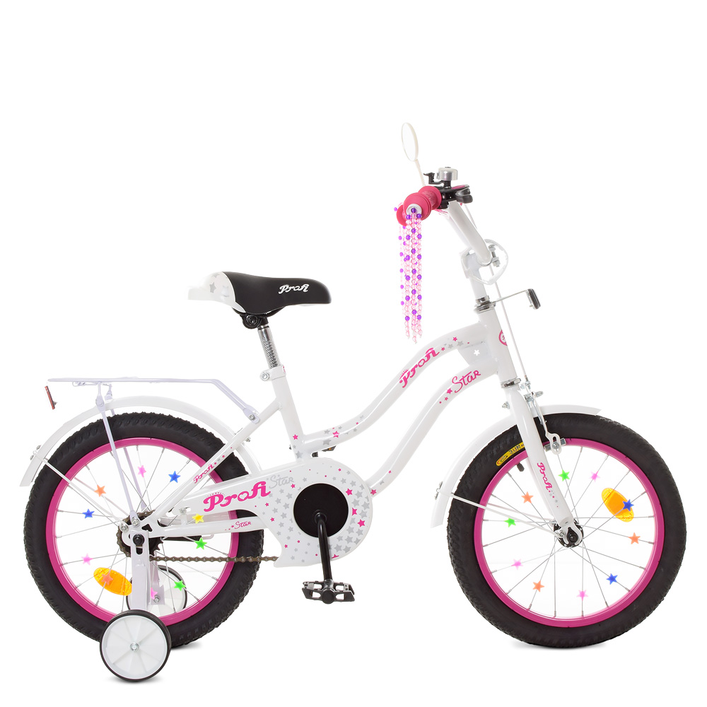 

Велосипед Profi 14" Star XD1494 White Crimson (XD1494)