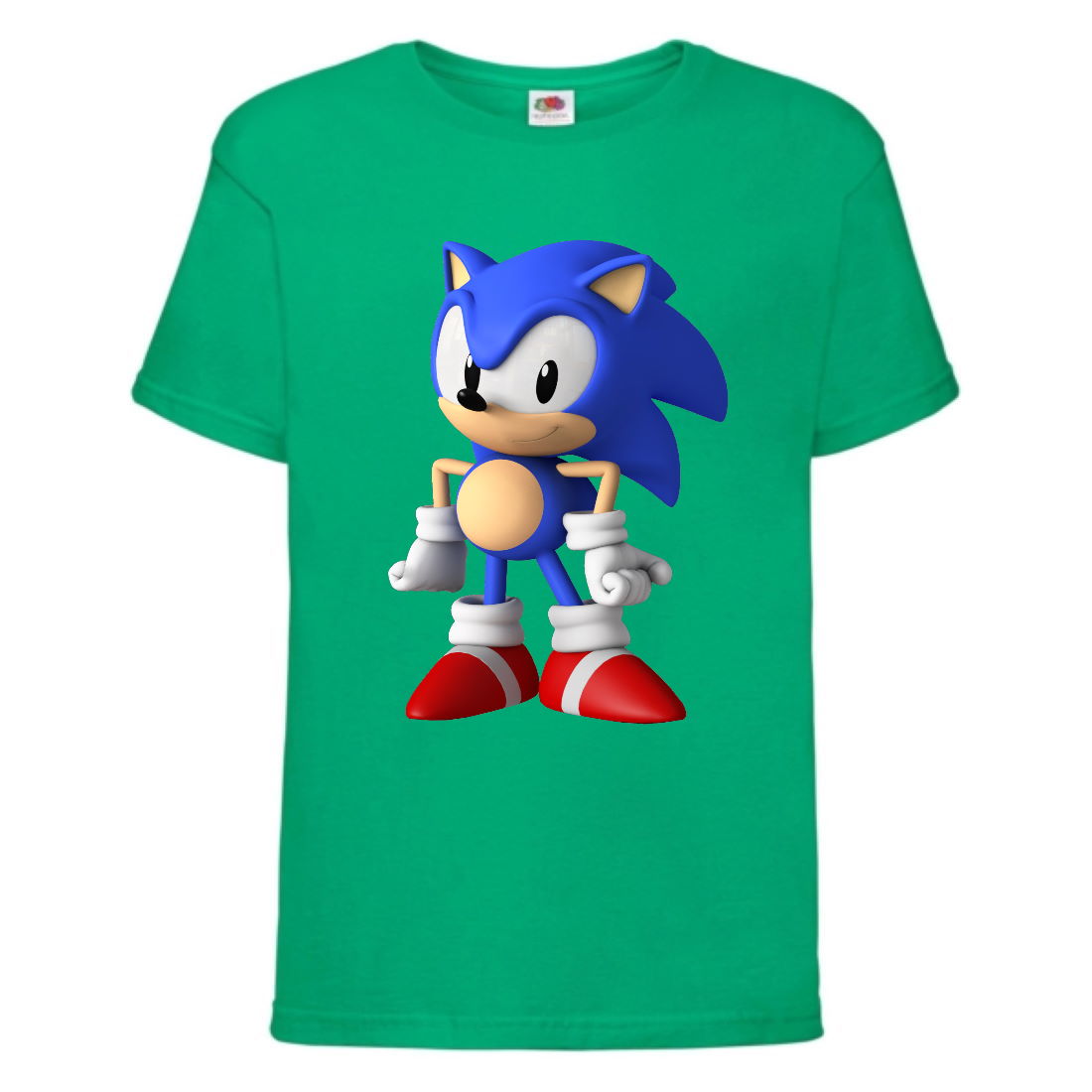 

Футболка детская Соник стоит (SONIC) зеленая (snc grn-06) 104 см