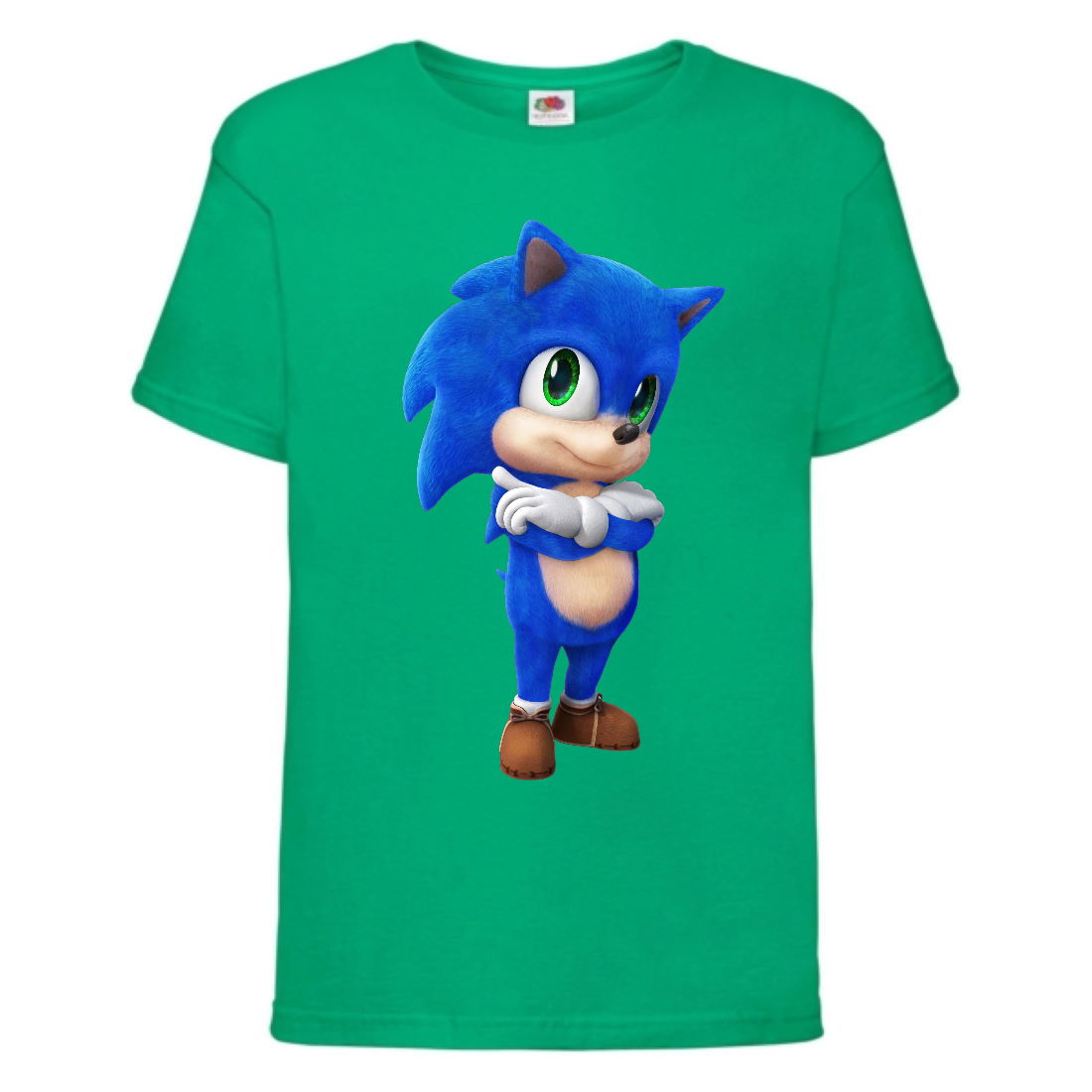 

Футболка детская Соник кроха (SONIC) зеленая (snc grn-8) 104 см