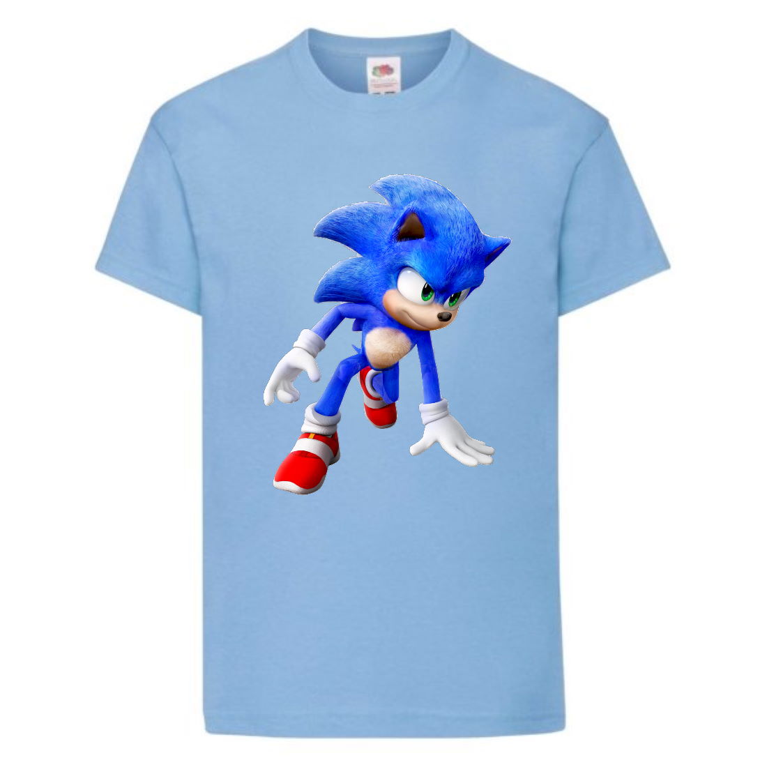 

Футболка детская Соник поворот (SONIC) голубая (snc sbl-02) 104 см