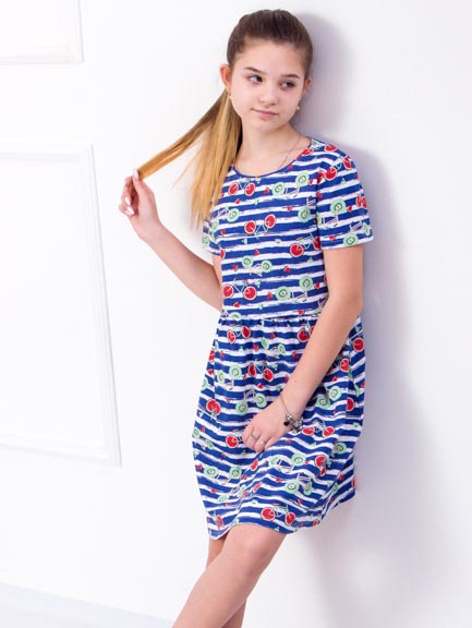 Акція на Дитяча літня сукня для дівчинки Носи своє 6258-002 134 см Велосипедики (p-5878-75252) від Rozetka