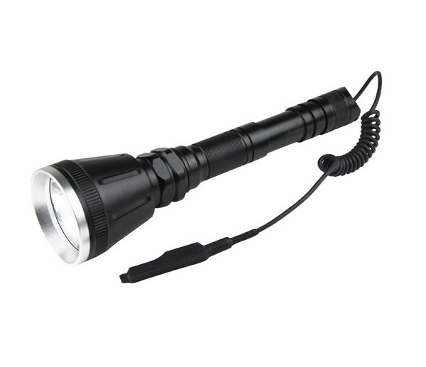 

Фонарь Police Q3888-T6, под ружье, вынос. кнопка, ЗУ 220V/12V, 3x18650, 3 фильтра
