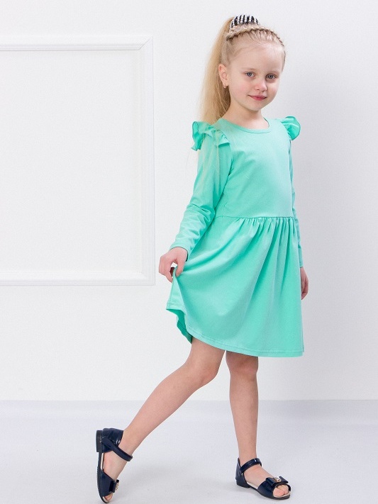 Акція на Дитяче плаття для дівчинки Носи своє 6293-036 98 см Ментол (p-6642-47447) (p-6642-47447) від Rozetka