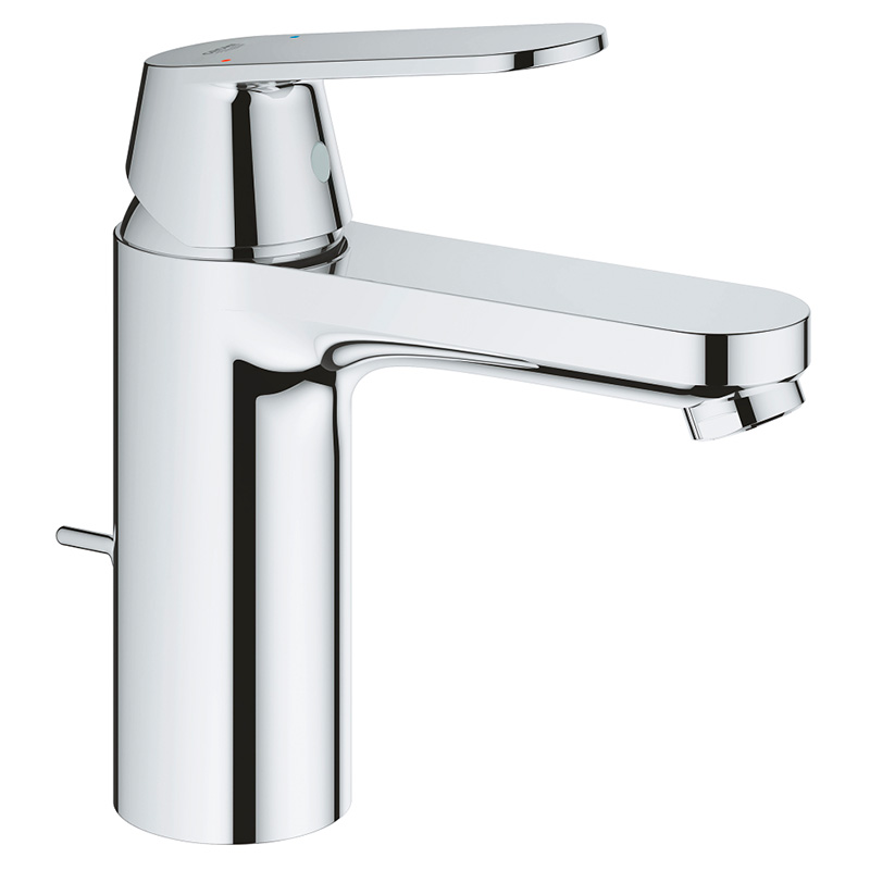 

Смеситель с гидрозатвором для раковины Grohe Eurosmart Cosmopolitan хром