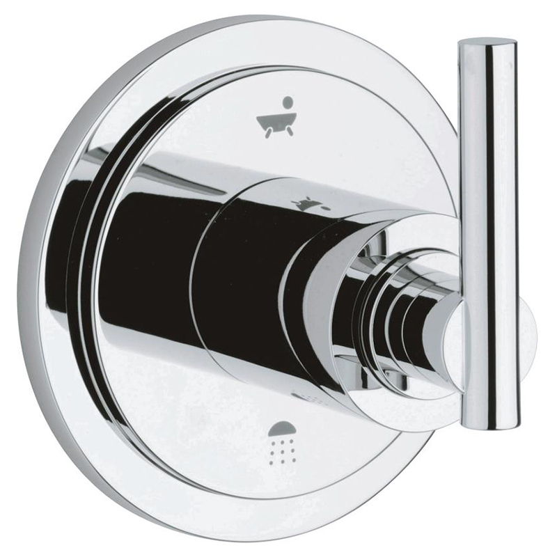 

Верхняя часть переключающего вентиля на 2 положения Grohe Atrio хром