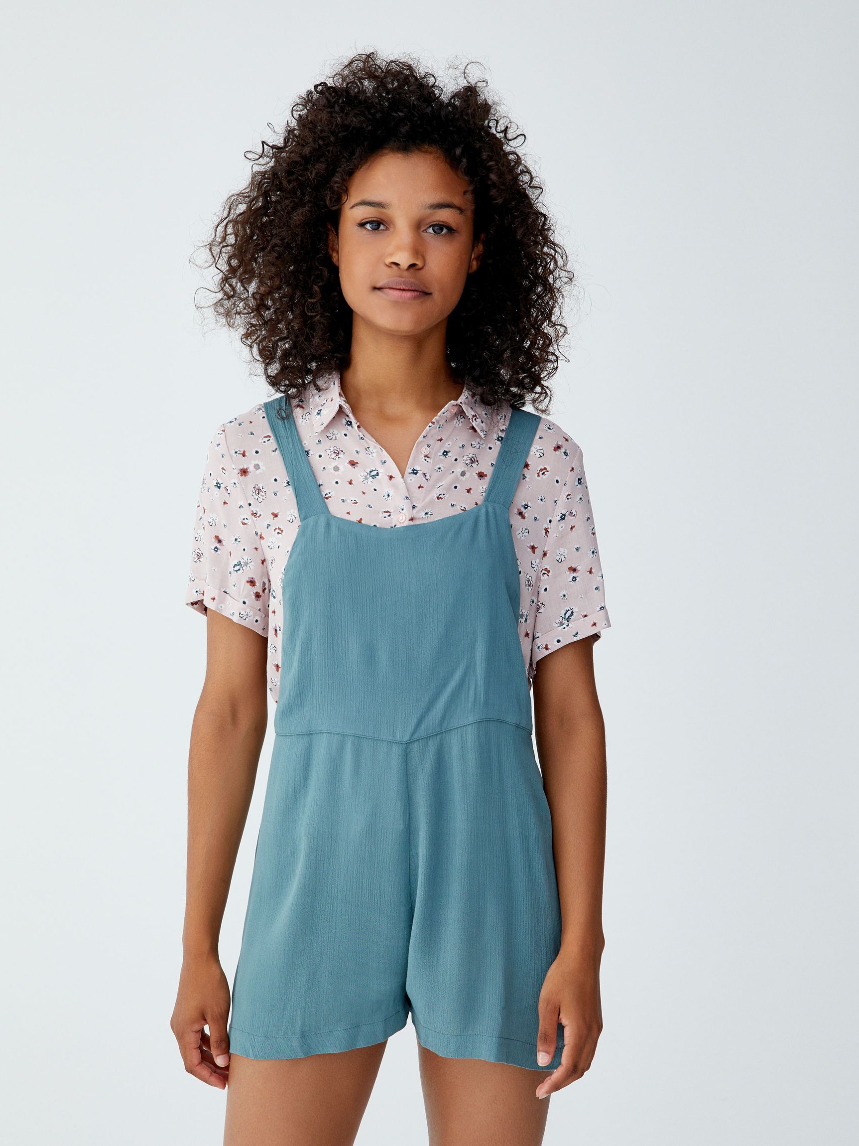 

Полукомбинезон Pull & Bear 09638333423  Зеленый, Полукомбинезон Pull & Bear 09638333423 M Зеленый