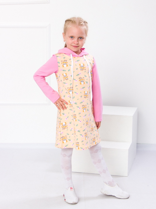 Акція на Дитяче плаття для дівчинки Носи своє 6182-055 116 см Лисичка/Рожевий (p-5645-81738) від Rozetka