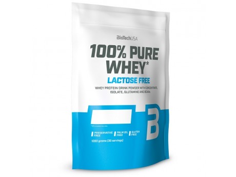 

Протеин BioTech USA 100% PURE WHEY LACTOSE FREE 1кг Вкус Натуральный Шоколад