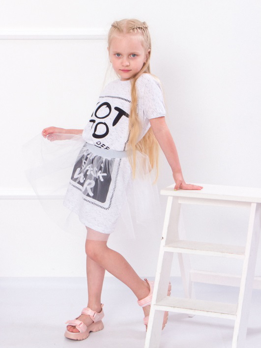 Акція на Дитяча літня сукня для дівчинки Носи своє 6030-070-33 110 см Білі (p-2656-73311) від Rozetka