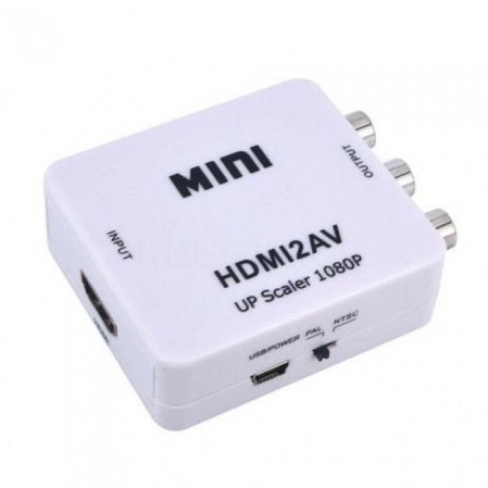 КОНВЕРТЕР HDMI В AV (3RCA) ПЕРЕХОДНИК из HDMI в Тюльпаны