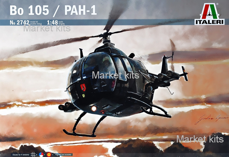 

Вертолет Bo-105 / PAH.1 1:48 ITALERI (IT2742)