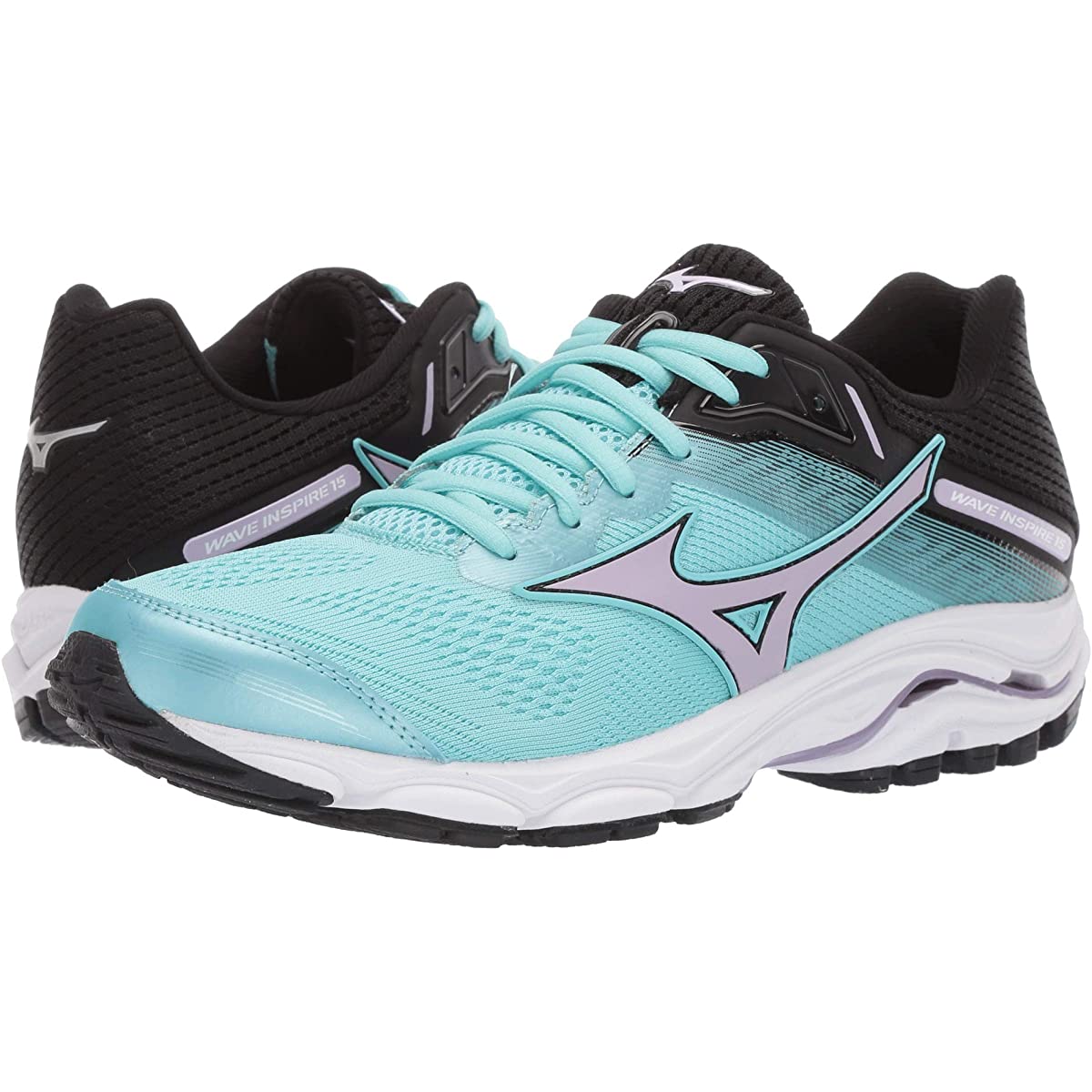 

Кроссовки для бега женские Mizuno Wave Inspire 15 Голубой размер 36.5